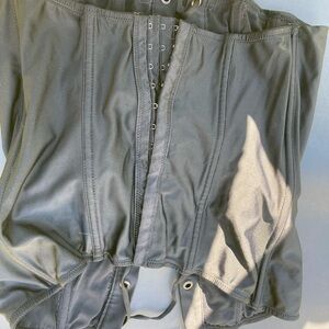 Elegant Black Corset Top